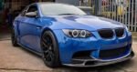 BMW E90 / E92 / E93 M3 Upgrade E92 M3 GTS V-Style Carbon Fiber Front Bumper Splitter Lip (2005-2011) - Image 5