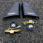 BMW F10 F11 5er Tweeter Set Pair Harman Kardon Cover Retrofit Upgrade Speakers - Image 2