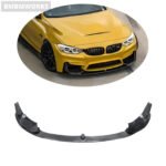 BMW F80 MP Style Carbon Fiber Front Lip M4/M3 (F80/F82, 2014+) - Image 3