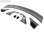 BMW E82 E90 E92 E60 E63 Carbon Fiber Rear Swan Neck Wing - Image 6