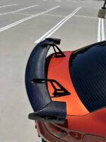 BMW E82 E90 E92 E60 E63 Carbon Fiber Rear Swan Neck Wing