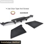 BMW F87 M2/M2 Competition Rear Diffuser Apron Lip Body Kit (2016-2017) - Image 3