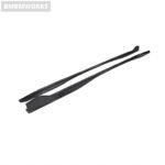 BMW G80/G82 M3 & M4 Carbon Fiber Side Skirt Extensions - Image 3
