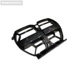 BMW G80 M3/G82-G83 M4 Carbon Fiber Front Bumper Grill (2021-2024) - Image 5