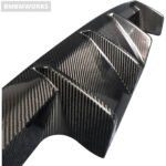 BMW G80 M3/G82 G83 M4 Dry Carbon Fiber Rear Spoiler Bumper Lip (2021-2024) - Image 3
