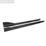 BMW G80 M3 / G82 M4 MP Style Carbon Fiber Side Skirts Rocker Panel (2020-2021) - Image 3