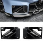 BMW M2 G87 Carbon Fiber Front Bumper Air Duct Vent Outlet Cover Trim (2023)