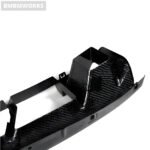 BMW M2 G87 Carbon Fiber Front Bumper Grille Air Intake Racing Grills & Air Vents Trim (2023+) - Image 4