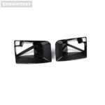 BMW M2 G87 Carbon Fiber Side Front Bumper Air Duct Vent Outlet Cover Trim (2023+) - Image 4