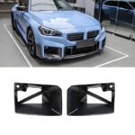 BMW M2 G87 Carbon Fiber Side Front Bumper Air Duct Vent Outlet Cover Trim (2023+)