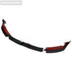 BMW M2 (G87) Front Bumper Carbon Fiber Lip Splitter - Image 3