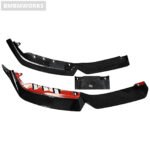 BMW M2 (G87) Front Bumper Carbon Fiber Lip Splitter - Image 4