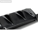 BMW M2 G87 R44 Dry Carbon Fiber Rear Lip Spoiler - Image 3