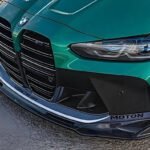 BMW M3/M4 (G80/G82/G83) 3-Piece Carbon Fiber Front Bumper Chin Lip Spoiler (2022+)
