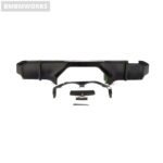 BMW M3/M4 G80 G82 G83 Dry Carbon Fiber Rear Lip Bumper Spoiler and Rear Diffuser Trim (2021-2024) - Image 2
