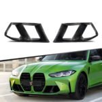 BMW M3/M4 (G80/G82/G83) MP-Type Dry Carbon Fiber Front Bumper Side Air Intake Vents & Fenders (2021+)
