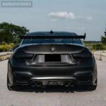 BMW M4 (F82) CSL-Style Carbon Fiber Trunk Lid Cover - Image 3