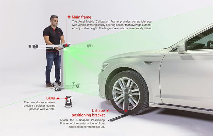 Autel ADAS MA60020 ADAS Mobile Calibration Frame