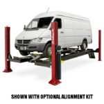 Challenger Lifts 4115XFO Four Post Lift Open Front Flat Deck Long - Image 6