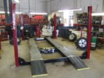 Challenger Lifts 4115XFO Four Post Lift Open Front Flat Deck Long - Image 7