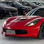 Chevrolet Corvette C7 Z06 Front Bumper Splitter & Chin Spoiler Diffuser Body Kit (2014-2019) - Image 5