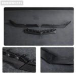 Chevrolet Corvette C8 2-Door Front Bumper Lip Spoiler Splitter Wide Body Kit (2023) - Image 3