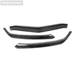 Chevrolet Corvette C8 Carbon Fiber Front Bumper Splitter Front Lip Chin Spoiler Diffuser (2019+) - Image 5
