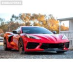 Chevrolet Corvette C8 Carbon Fiber Front Bumper Splitter Front Lip Chin Spoiler Diffuser (2019+) - Image 6
