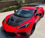 Chevrolet Corvette C8 ST Style Carbon Fiber Hood (2019-Present) - Image 2