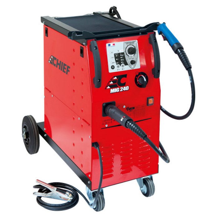 chief-mig240-image00 Chief MIG240 Steel Welder with Synergic Mode - Image 1