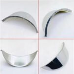 Chrome Metal Rainproof Headlamp Cover Benelli Vespa Triumph