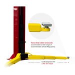 Challenger Lifts CL16-2-3S Heavy-Duty Two Post Lift Extended Height - Image 10
