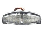 Clear Rear Tail Light Brake Turn Signals Kawasaki Ninja 650R ER6N ER6F ER 6F 6N