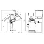 Corghi EM9280 Wheel Balancer with LCD Monitor - Image 2