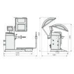 Corghi Service Pro 150 Electronic Truck Wheel Balancer - Image 2