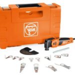72297062090 FEIN MultiMaster MM700 1.7Q Autoglass Set Corded Oscillating Multi-Tool with Cutting Blades, Protective Cover, Tool Case