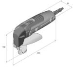 72303461090 FEIN BLS 1.6 E Corded Sheet Metal Shear 1.6 mm Metal Cutting Tool with Blades, Wrenches, Hand Guard - Image 2