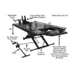 Atlas CycleLift XLT Motorcycle ATV Lift with Dropout Panel - Image 5