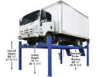 Atlas Platinum PVL14 ALI Certified Commercial Four Post Lift - Image 3