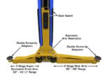Atlas Platinum PVL-10 ALI Certified Two Post Lift - Image 11