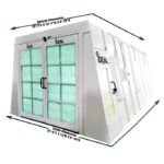 iDEAL PSB-AFCF23B-1PH Cross Flow Paint Spray Booth - Image 15