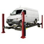 Challenger Lifts 4115EFO Four Post Lift Open Front Flat Deck - Image 7