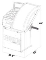 CEMB EZ10 3D Data Entry Wheel Balancer - Image 3