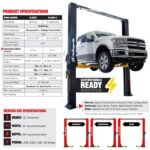 Challenger Lifts CL10AV3-QC Versymmetric Adjustable Two Post Lift - Image 9