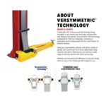 Challenger Lifts CL10AV3-QC Versymmetric Adjustable Two Post Lift - Image 15