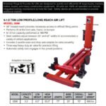 AFF 3596 Low-Profile Long Reach Air Lift Bumper Jack - Image 2