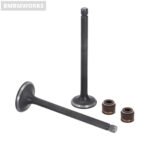 Engine Head Intake Exhaust Valve & Rocker Arm Kit Mahindra Honda XR100R 81-03 XR - Image 5