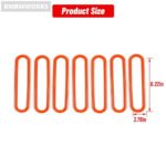Engine Hood Air Inlet Vent Cover Bezel Trim Exterior Jeep Wrangler JK 2007-2017 - Image 6