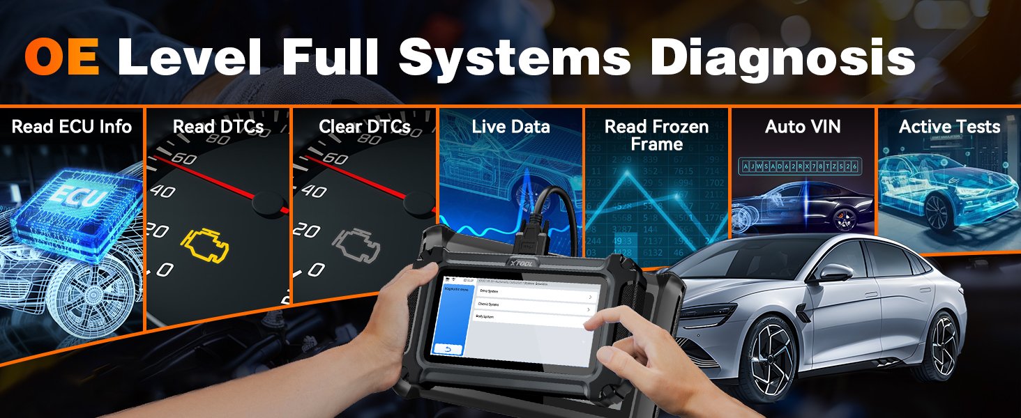 XTOOL IP500 obd2 scanner diagnostic tool
