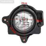 Fog Light Lamp Kit w/ Harness Relay Bulb Switch Toyota Hilux VIGO MK7 2012-2016 - Image 4